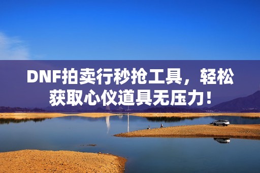DNF拍卖行秒抢工具，轻松获取心仪道具无压力！