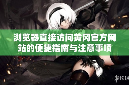 浏览器直接访问黄冈官方网站的便捷指南与注意事项