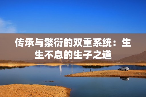 传承与繁衍的双重系统：生生不息的生子之道