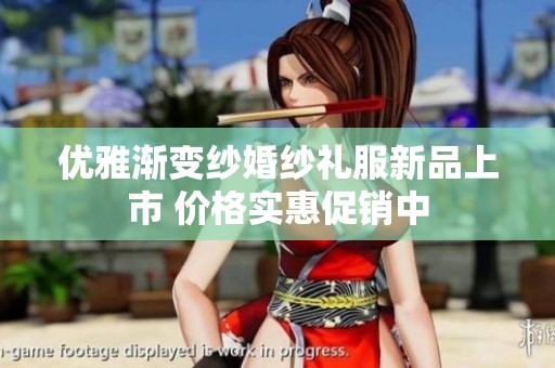 优雅渐变纱婚纱礼服新品上市 价格实惠促销中