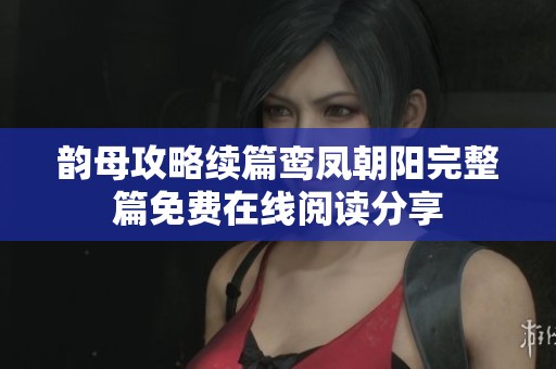 韵母攻略续篇鸾凤朝阳完整篇免费在线阅读分享