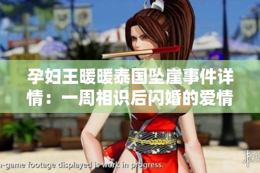 孕妇王暖暖泰国坠崖事件详情：一周相识后闪婚的爱情悲剧