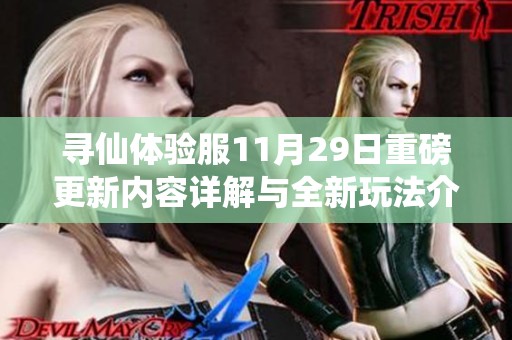 寻仙体验服11月29日重磅更新内容详解与全新玩法介绍