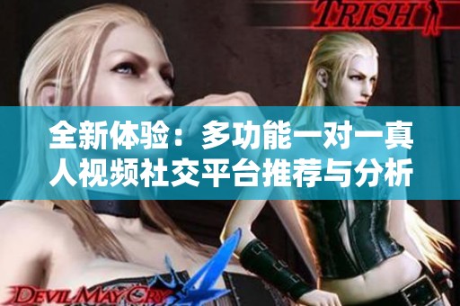 全新体验：多功能一对一真人视频社交平台推荐与分析