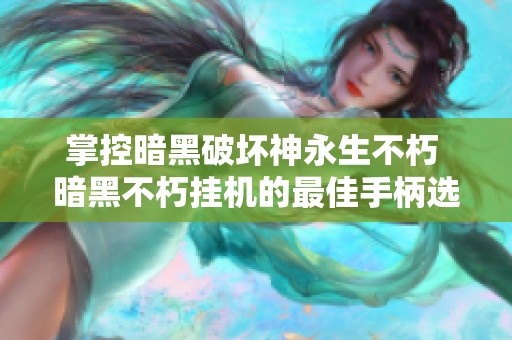 掌控暗黑破坏神永生不朽 暗黑不朽挂机的最佳手柄选择探索