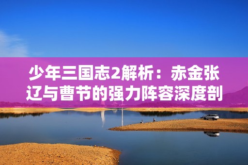 少年三国志2解析：赤金张辽与曹节的强力阵容深度剖析