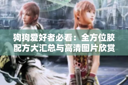 狗狗爱好者必看：全方位胶配方大汇总与高清图片欣赏