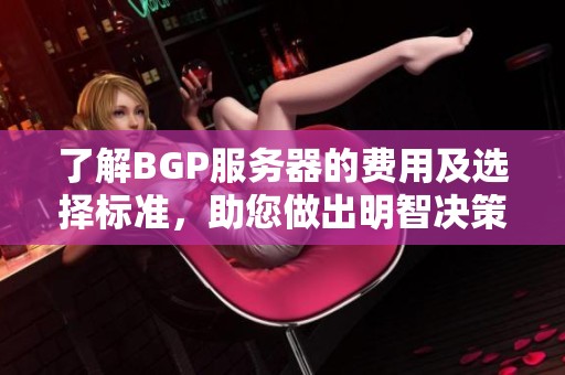 了解BGP服务器的费用及选择标准，助您做出明智决策