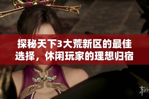 探秘天下3大荒新区的最佳选择，休闲玩家的理想归宿