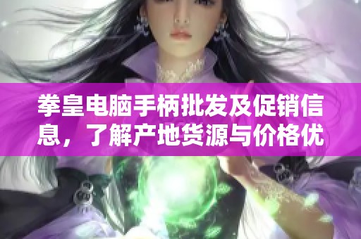 拳皇电脑手柄批发及促销信息，了解产地货源与价格优势