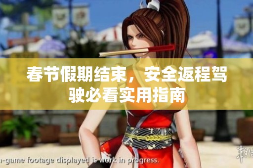 春节假期结束，安全返程驾驶必看实用指南