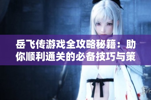 岳飞传游戏全攻略秘籍：助你顺利通关的必备技巧与策略