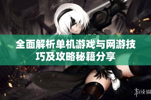 全面解析单机游戏与网游技巧及攻略秘籍分享